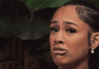 Woman Making Funny Face GIF