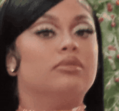 Woman Making Funny Face GIF