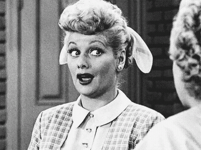 Woman Making Funny Face At Another Woman GIF