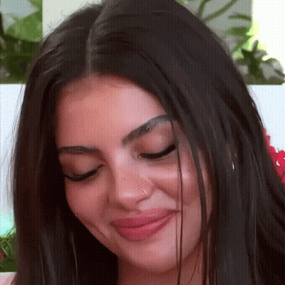 Woman Making Funny Face Close Up GIF