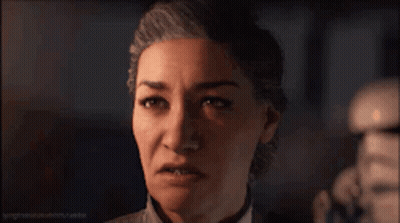 Woman Making Funny Face Close Up GIF