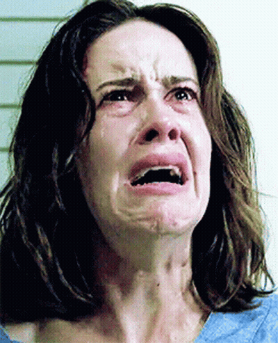 Woman Making Funny Face GIF