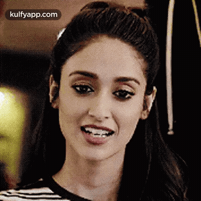 Woman Making Funny Face GIF