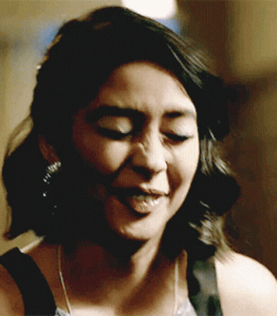 Woman Making Funny Face GIF