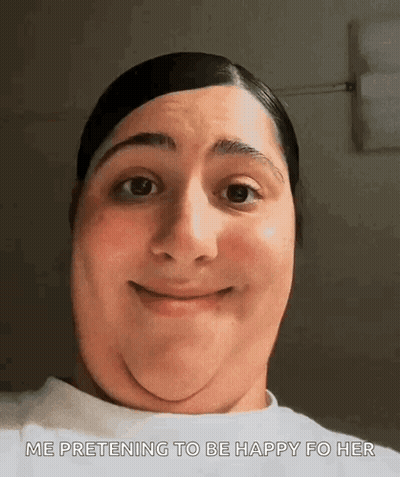 Woman Making Funny Face GIF