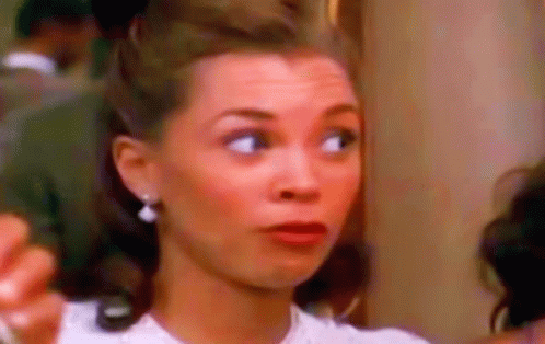 Woman Making Funny Face GIF