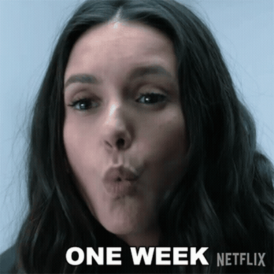 Woman Making Funny Face One Week Netflix GIF