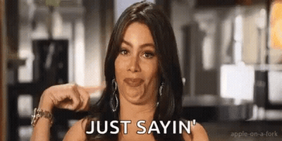 Woman Making Funny Face Pointing At Camera GIF