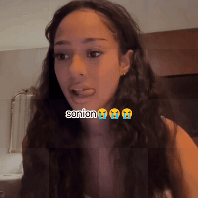 Woman Making Funny Face Sonion GIF