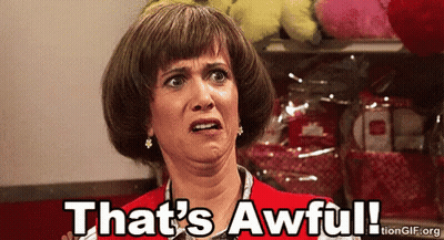 Woman Making Funny Face That's Awful GIF