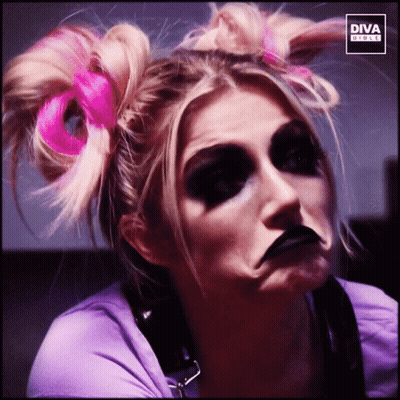 Woman Making Funny Face With Diva Girls GIF