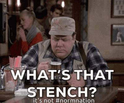 Woman Making Funny Face With Hands Up GIF