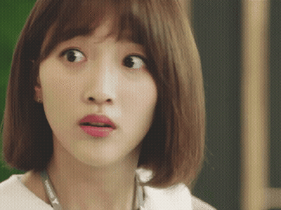 Woman Making Funny Face With Mouth Open GIF