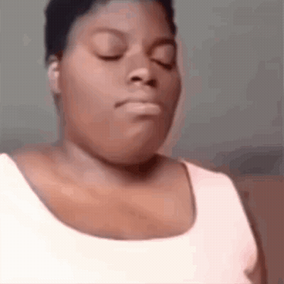 Woman Making Funny Face GIF