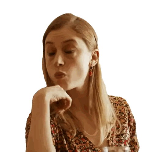 Woman Making Funny Face Sticker