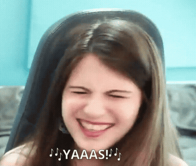 Woman Making Funny Face Yaas GIF