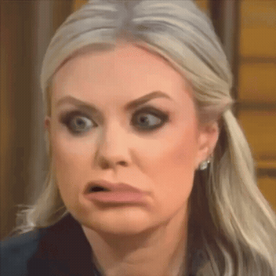 Woman Making Funny Face GIF