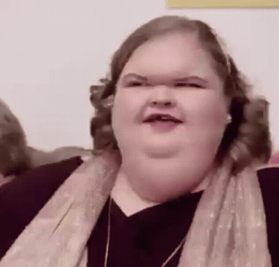 Woman Making Funny Face GIF