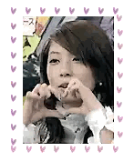 Woman Making Heart Shape With Hands Sticker