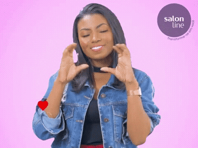 Woman Making Heart Shape With Hands GIF