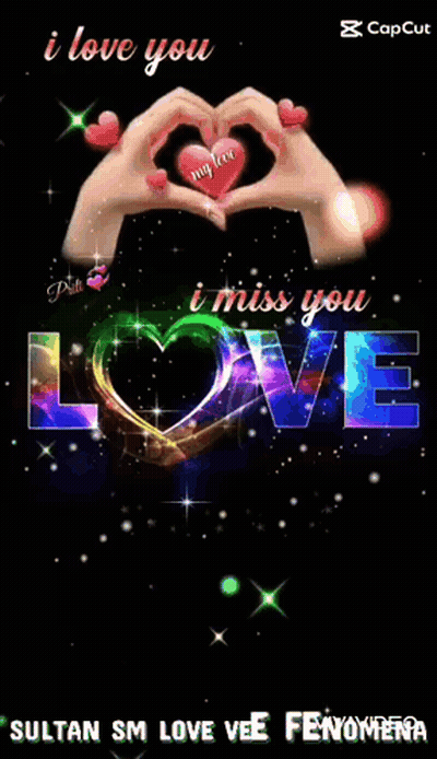 Woman Making Heart With Hands I Love You I Miss You GIF