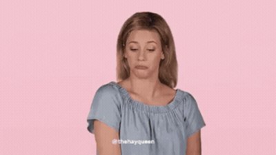 Woman Making Sad Face Saying Indz Inch GIF
