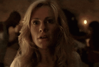 Woman Mouth Open Eyes Closed GIF