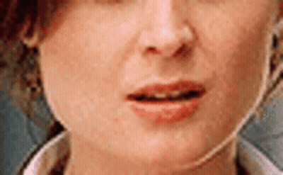 Woman Mouth Open Showing Teeth GIF
