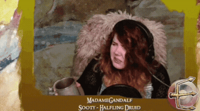 Woman Named Madame Gandalf GIF