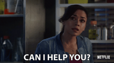 Woman Netflix Ad Can I Help You GIF