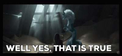 Woman Next To Dragon Saying Well Yes That Is True GIF