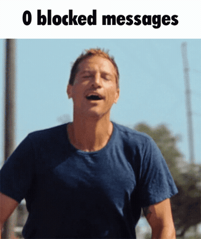 Woman Not Answering That In Front Of SNL Logo GIF