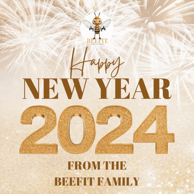 Woman On Balcony With Sign Coach Mek Wishes You Strength And Joy In The New Year GIF