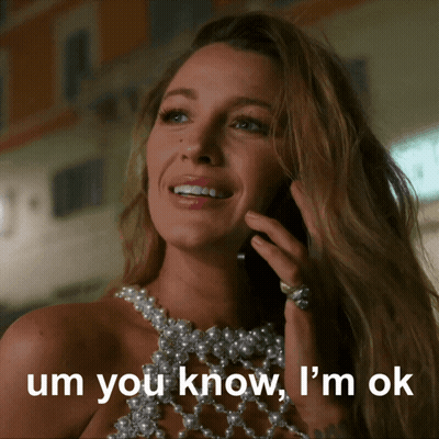 Woman On Phone Um You Know I'm Ok GIF