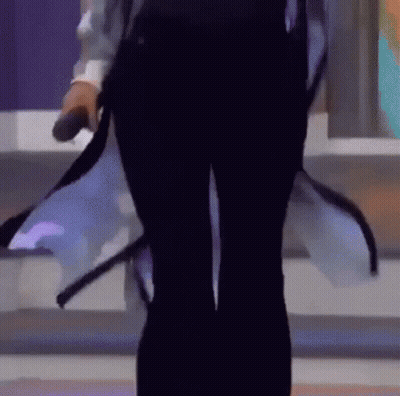 Woman On Stage Holding Microphone GIF