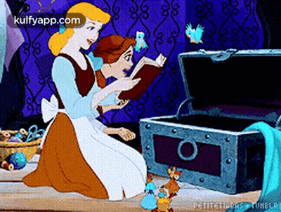 Woman On Stool Looking At Camera GIF