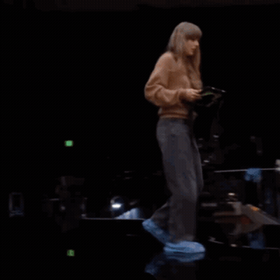 Woman On Table Soo Excited This Is The Main Event GIF