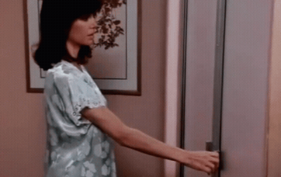Woman Opening Refrigerator Door GIF