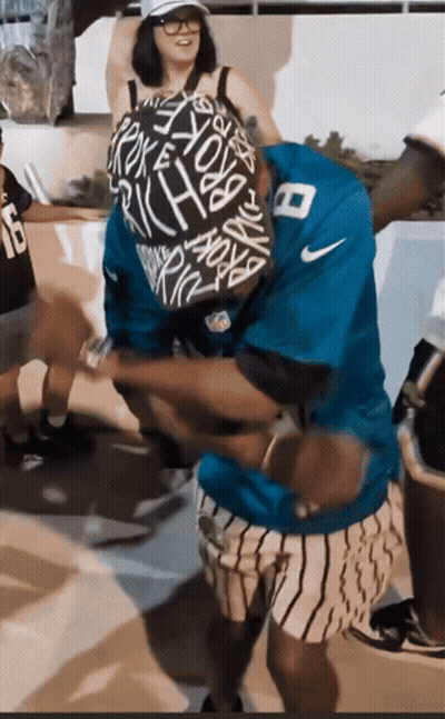 Woman Paints Strike First Strike Hard No Mercy GIF