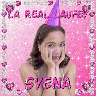 Woman Party Hat Syena GIF