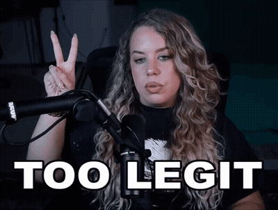 Woman Peace Sign At Microphone Too Legit GIF