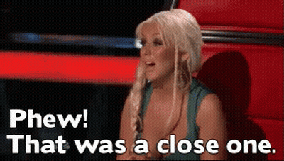 Woman Phew That Was A Close One GIF