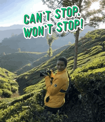 Woman Photographer Cant Stop Wont Stop GIF