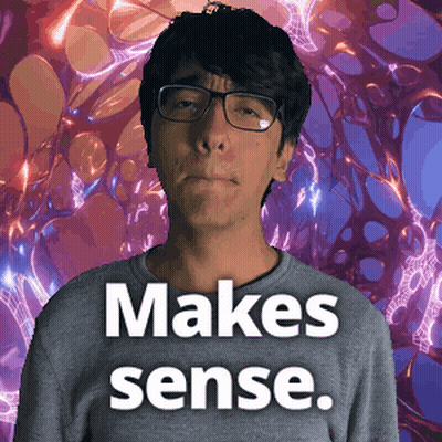 Woman Pink Cardigan That Makes No Sense GIF