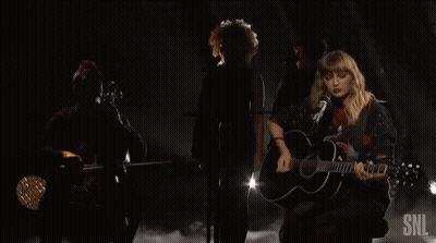 Woman Playing Guitar And Singing GIF