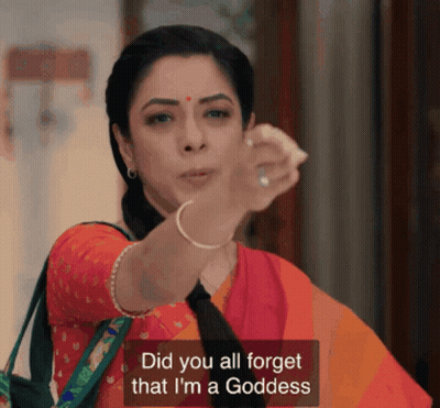 Woman Pointing Did You All Forget I'm A Goddess GIF