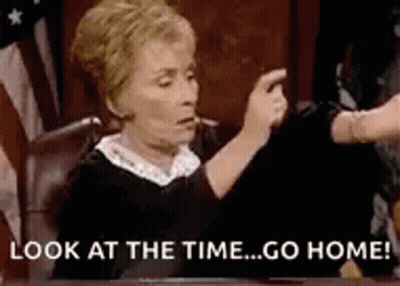 Woman Pointing In Courtroom GIF