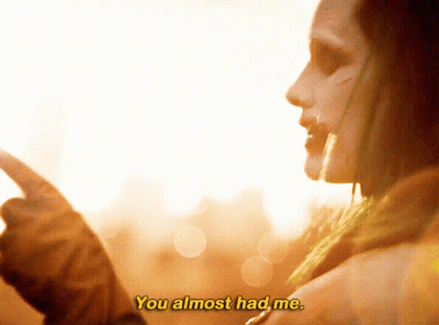 Woman Pointing Saying You Almost Had Me GIF