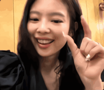 Woman Pointing To Her Face GIF