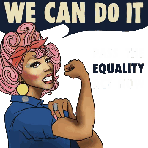 Woman Poster We Can Do It Sticker